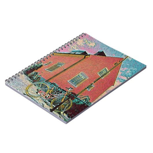 Retro-Zyklusarbeit Notizblock (Linke Seite)