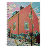 Retro-Zyklusarbeit Notizblock (Vorderseite)