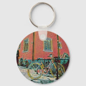 Retro-Zyklusarbeit Schlüsselanhänger (Vorderseite)