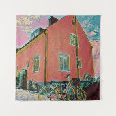 Retro-Zyklusarbeit Wandteppich (Vorderseite)