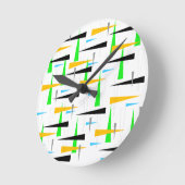 Retroakrylhalterung Runde Wanduhr (Winkel)