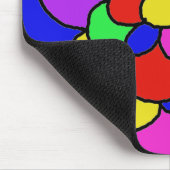 Retroblätter Mousepad (Ecke)