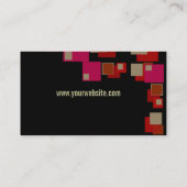 RetroBox-Visitenkarte Visitenkarte (Rückseite)