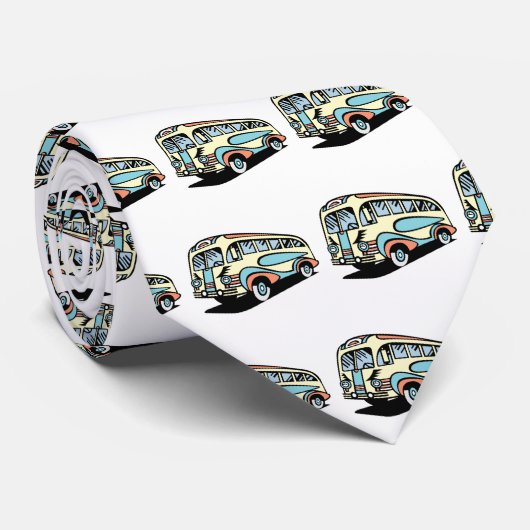 Retrobus Krawatte (Gerollt)