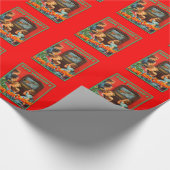 RetroChrsmsTV-Glattes Packpapier 2' x6 Rolle (Ecke)