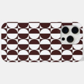 RetroCircle Havana Brown Edition Case-Mate iPhone Hülle (Rückseite (Horizontal))