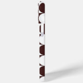 RetroCircle Havana Brown Edition Case-Mate iPhone Hülle (Rückseite / Links)