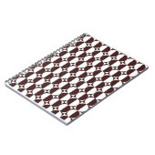 RetroCircle – Havana Brown Edition Notizblock (Linke Seite)
