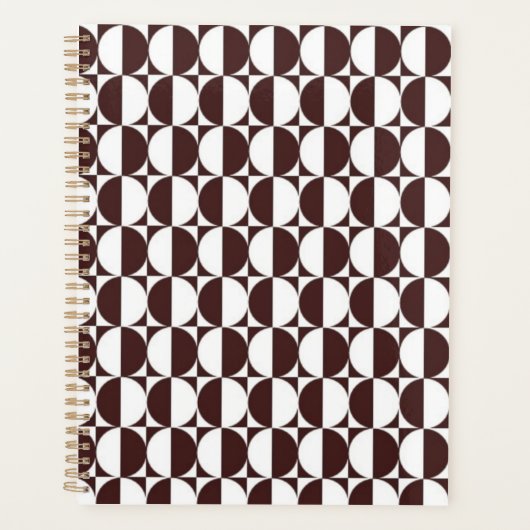 RetroCircle  – Havana Brown Edition Planer (Vorderseite)