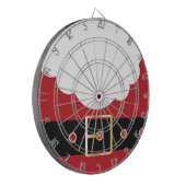 Retroclus Dartscheibe (Vorderseite Links)