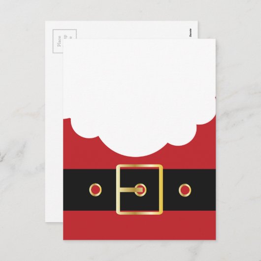 Retroclus Feiertagspostkarte (Vorne/Hinten)