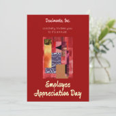 Retrocollage Einladung (Stehend Vorderseite)