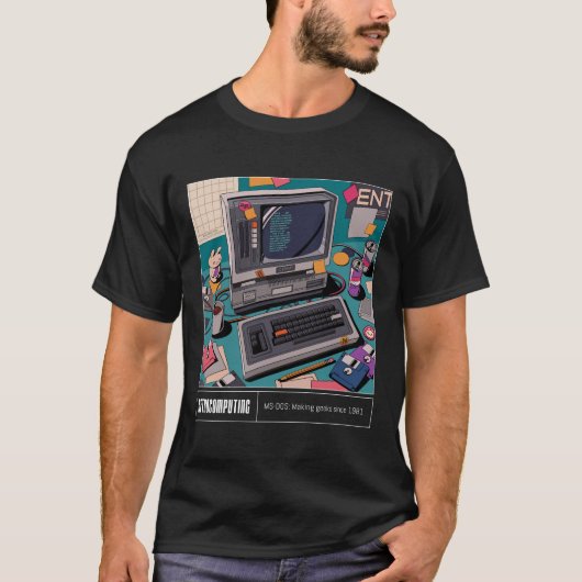 Retrocomputing T-Shirt (Vorderseite)