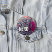 Retrodesign der roten Platine für Nerd Button (Beispiel)