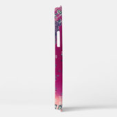 Retrodesign der roten Platine für Nerd Case-Mate iPhone Hülle (Rückseite / Rechts)