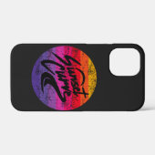 Retrodesign der Sunset Curve Case-Mate iPhone Hülle (Rückseite (Horizontal))