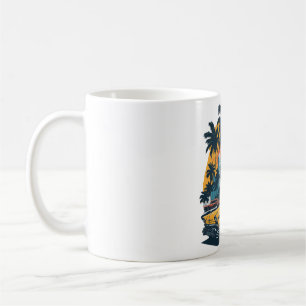 Retrodesign des klassischen Autos Kaffeetasse