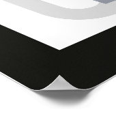 Retrodesign des monochromatischen Deko (Ecke)