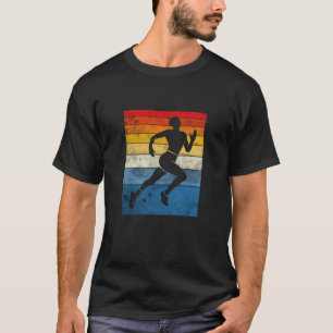Retrodesign für einen Sprinter T-Shirt
