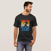 Retrodesign für einen Sprinter T-Shirt (Vorne ganz)