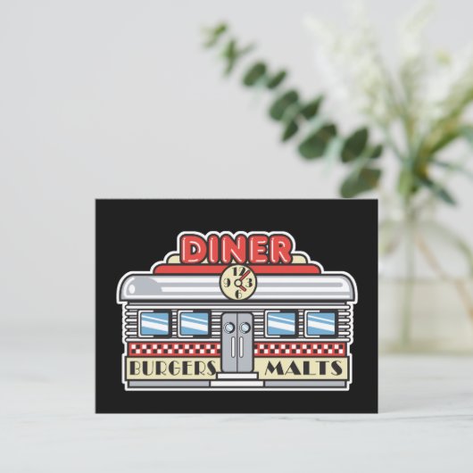 Retrodesign Postkarte (Stehend Vorderseite)