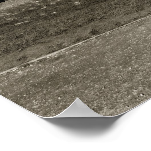 Retroeiffturm Poster (Ecke)