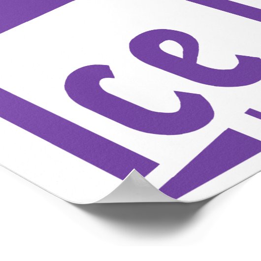 Retroeis Poster (Ecke)