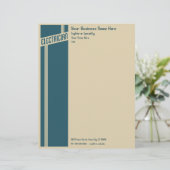 Retroelektriker Briefbogen (Stehend Vorderseite)