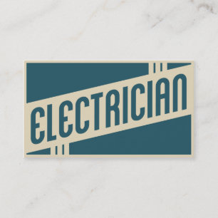 Retroelektriker Visitenkarte