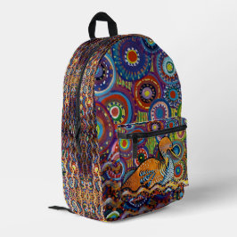 Retroente Bedruckter Rucksack