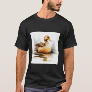 Retroente Pintail Duck Niedlich Duck Duck Wasserfa T-Shirt