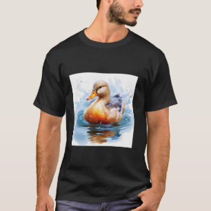 Retroente Pintail Duck Niedlich Duck Duck Wasserfa T-Shirt