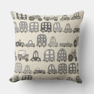 Retrofahrten Mono Kissen