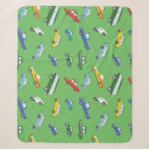 Retrofahrzeuge: Niedliches handGezeichnet Muster Sherpadecke