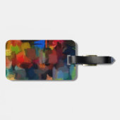 Retrofarben für abstrakte Kunst 21 Gepäckanhänger (Rückseite horizontal)