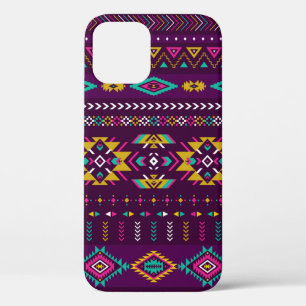 Retrofarben Stamm Vintag nahtlose navajo-Patrone Case-Mate iPhone Hülle