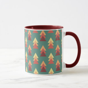 Retrofarbendreiecke Tasse