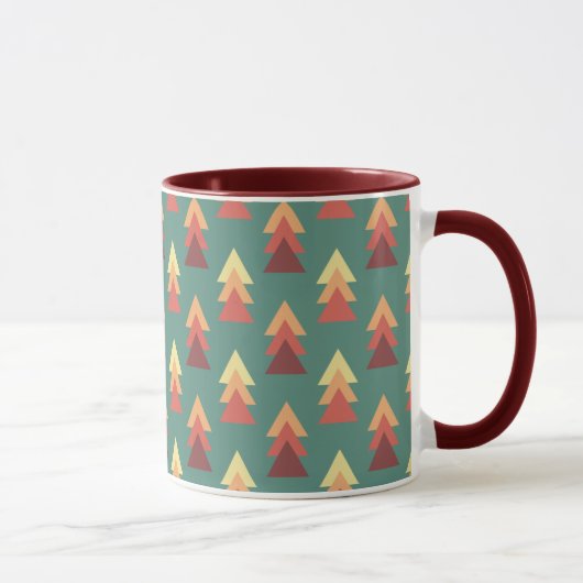 Retrofarbendreiecke Tasse (Rechts)