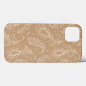 Retrofeater-Blassmuster Case-Mate iPhone Hülle (Rückseite (Horizontal))