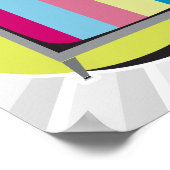 Retrofernsehen Poster (Ecke)