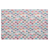 Retrofisch rosa stoff (Fat Quarter (45,7 x 55,9 cm))