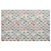 Retrofisch Stoff (Fat Quarter (45,7 x 55,9 cm))