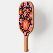 Retrofloral Personalisiert Pickleball Schläger (Links)