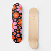 Retrofloral Personalisiert Skateboard (Vorderseite)