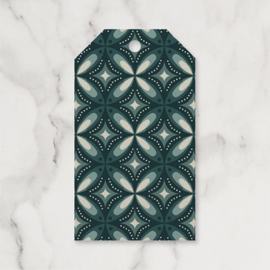 Retroformen Geschenkanhänger (Rückseite)