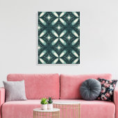Retroformen Leinwanddruck (Insitu (Wohnzimmer))