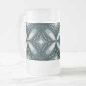 Retroformen Mattglas Bierglas (Vorderseite Links)