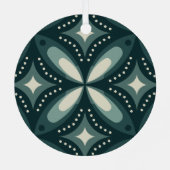 Retroformen Ornament Aus Metall (Rückseite)