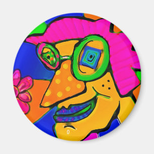 retrofunk magnet