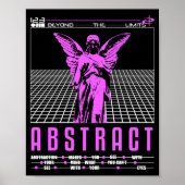 retrofuturistisch Cool Poster (Vorne)